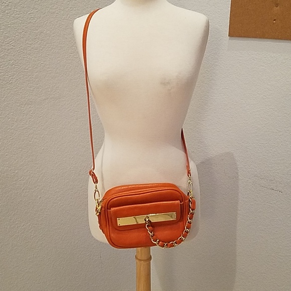 Steve Madden Orange Purse New - Picture 2 of 6